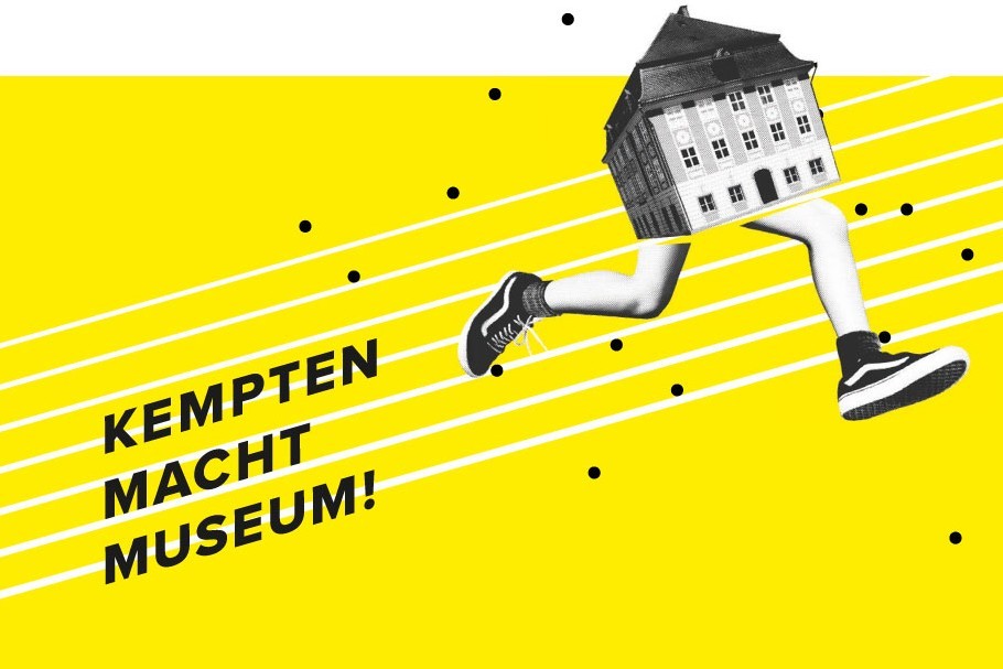Bildcollage: Zumsteinhaus auf laufenden Kinderbeinen